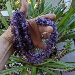 Amethyst necklace